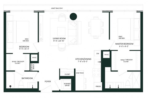 a blueprint of a floor plan of a house